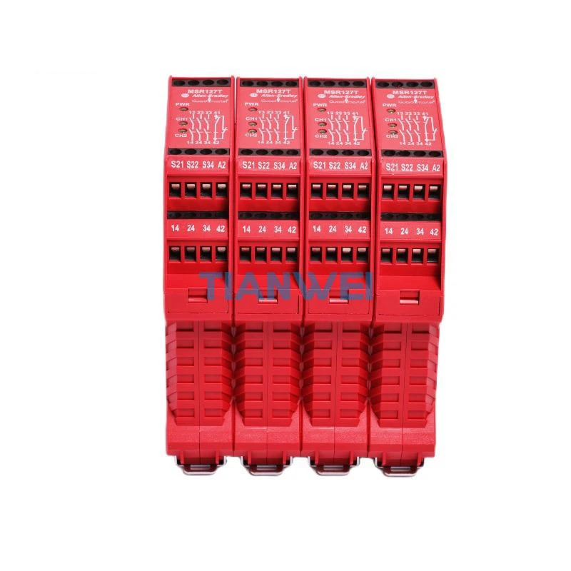 100% новый и оригинальный A-B 1 Н.З. 3 Н.О. Реле безопасности Guardmaster MSR127T, 24 В постоянного тока, 0,1 Гц, 22,5 мм, 440R-N23132, сейчас на складе
100% новый и оригинальный A-B 1 Н.З. 3 Н.О. Реле безопасности Guardmaster MSR127T, 24 В постоянного тока, 0,1 Гц, 22,5 мм, 440R-N23132, сейчас на складе