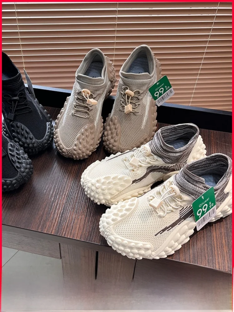 Men's Casual Breathable Outdoor oes Spring Summer High Top round Toe Wave Pattern Rubber Sole Comfortable Slip-On S...
Men's Casual Breathable Outdoor oes Spring Summer High Top round Toe Wave Pattern Rubber Sole Comfortable Slip-On S...