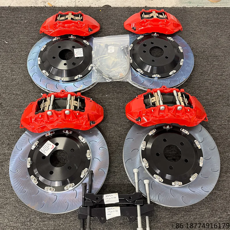 Factory Custom R35 Front 6 Pot Rear 4 Pot Big Brake Kits with High Performance for R32 R33 R34 Brake Upgrade
Factory Custom R35 Front 6 Pot Rear 4 Pot Big Brake Kits with High Performance for R32 R33 R34 Brake Upgrade