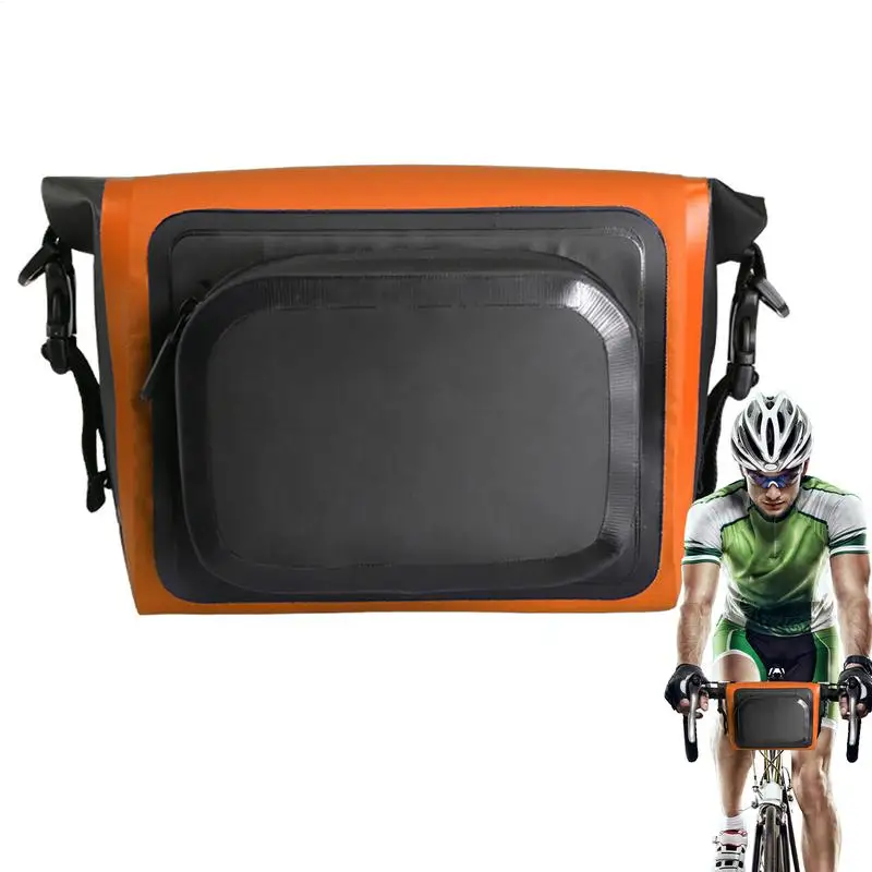 For Bike Handlebar Bag Large Capacity Waterproof Bike Front Bag Multifunctional Mountain Road Cycling Organizer Storage Pouch
For Bike Handlebar Bag Large Capacity Waterproof Bike Front Bag Multifunctional Mountain Road Cycling Organizer Storage Pouch