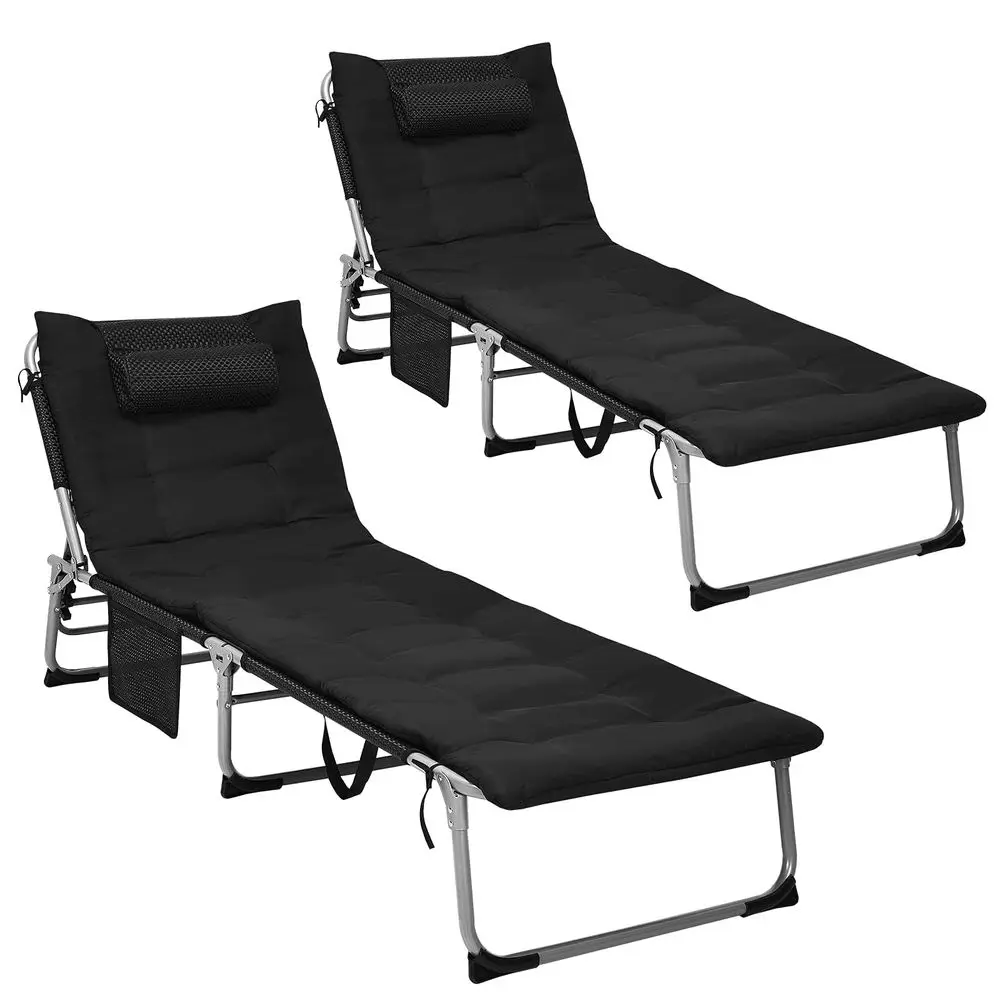 Camping Cot, 27 Lounge Chair Outdoor w Mattress, Headrest, Side Pocket amp Carry Strap, 3 in 1 Folding Layout Tanning Lounger,
Camping Cot, 27 Lounge Chair Outdoor w Mattress, Headrest, Side Pocket amp Carry Strap, 3 in 1 Folding Layout Tanning Lounger,