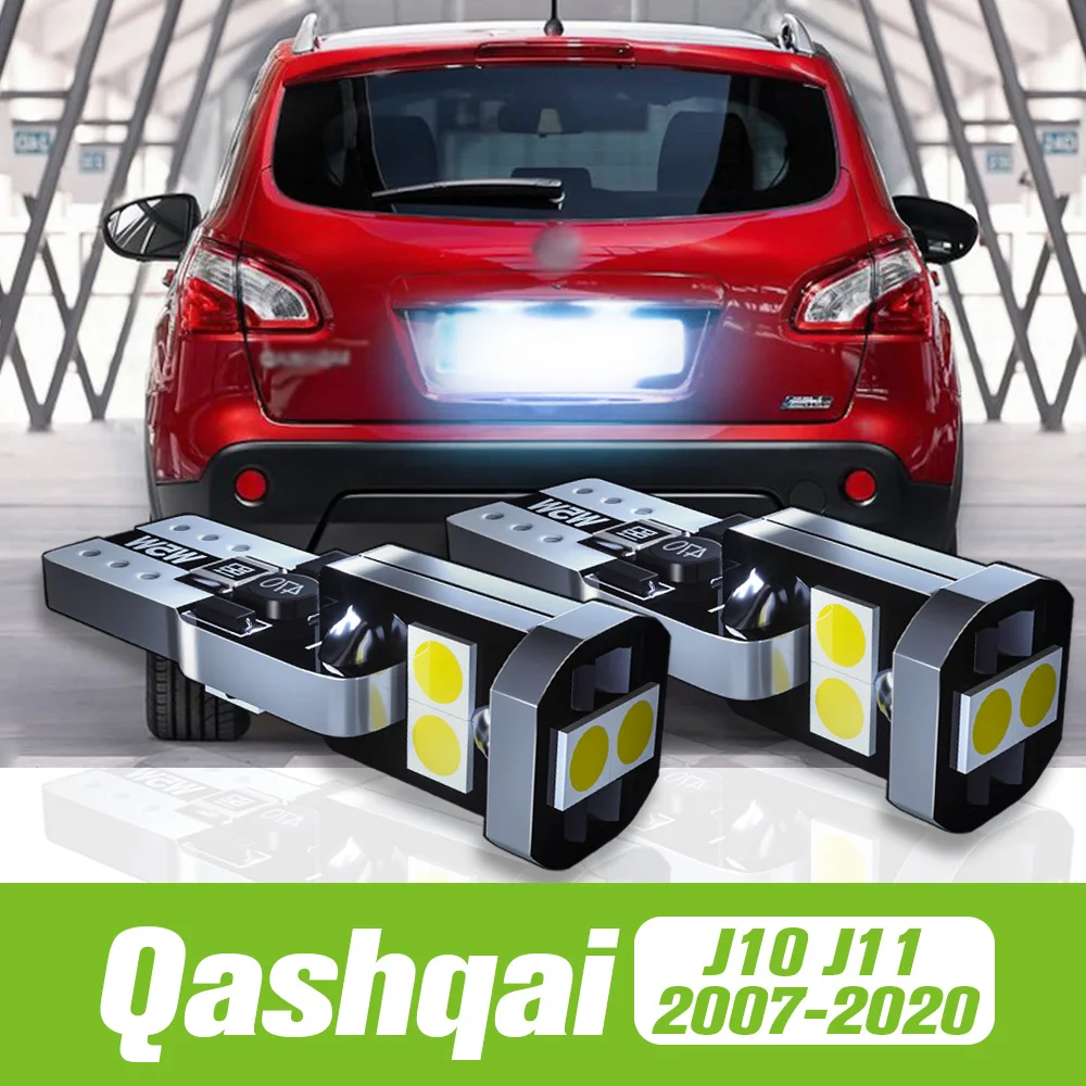 2pcs For Nissan Qashqai J10 J11 2007-2020 LED License Plate Light 2009 2011 2012 2013 2014 2015 2016 2017 2018 2019 Accessories
2pcs For Nissan Qashqai J10 J11 2007-2020 LED License Plate Light 2009 2011 2012 2013 2014 2015 2016 2017 2018 2019 Accessories