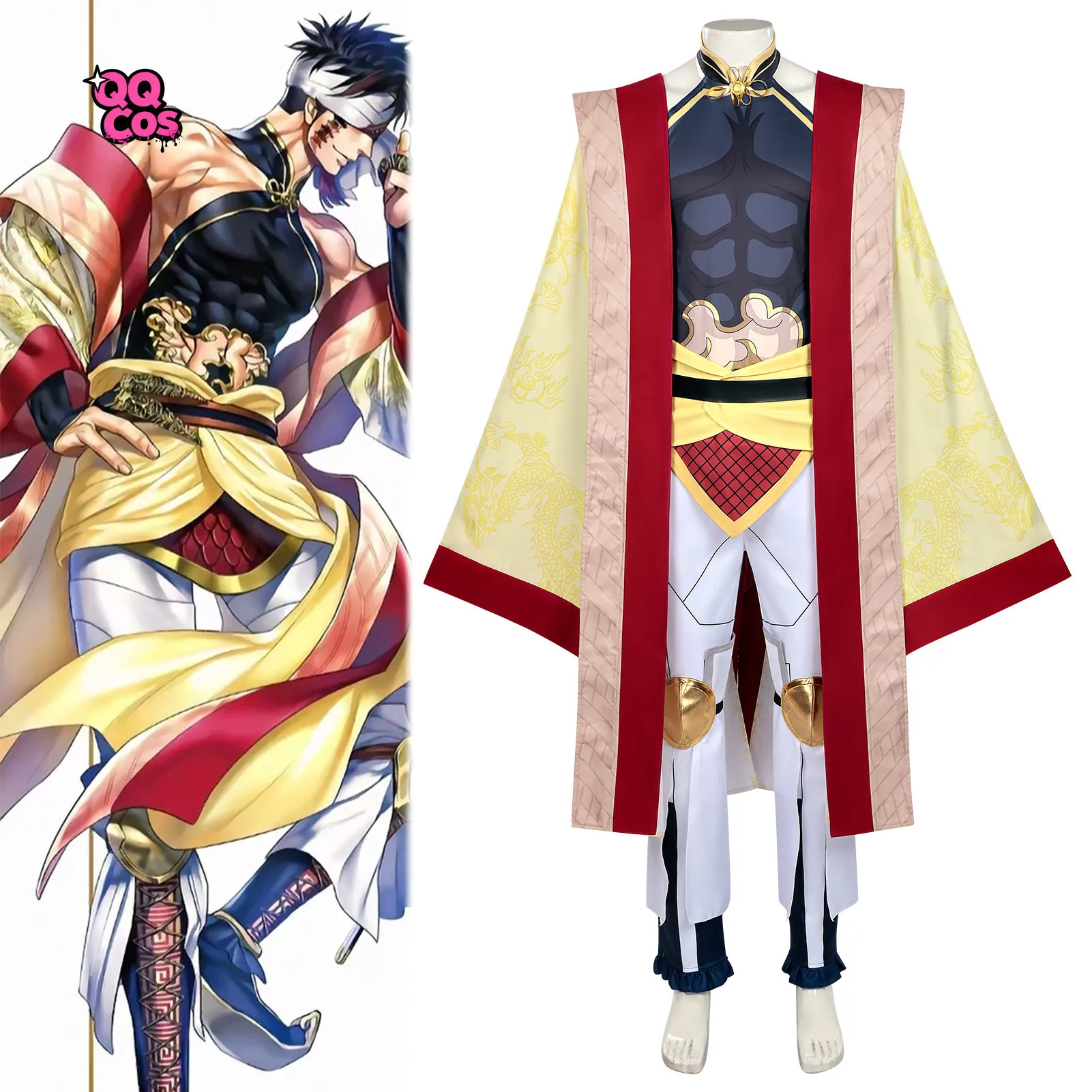 Record of Ragnarok Buddha Qin Shi Huang Cosplay Costume Shonen Battle Anime Outfit QQcos
Record of Ragnarok Buddha Qin Shi Huang Cosplay Costume Shonen Battle Anime Outfit QQcos