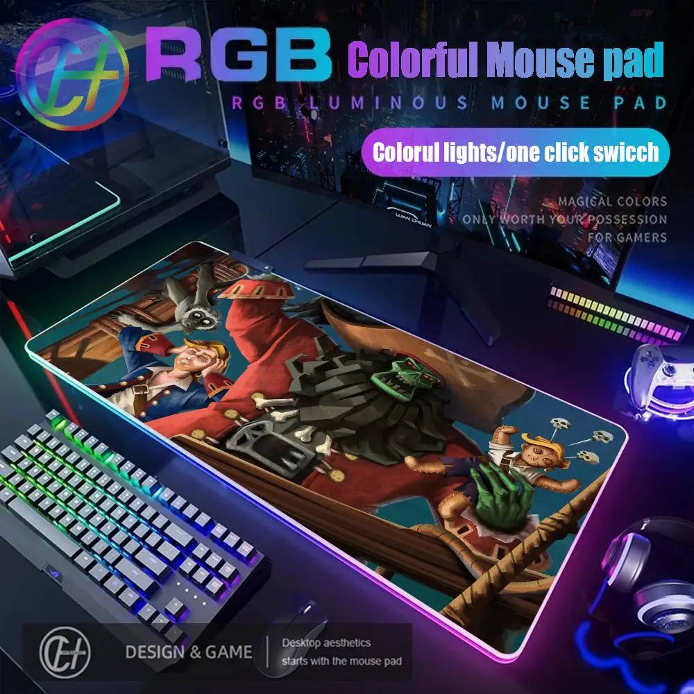 Kawaii RGB коврик для мыши M-Monkey Islands светодиодные большие геймерские коврики для мыши компьютерные аксессуары светящийся настольный коврик с подсветкой
Kawaii RGB коврик для мыши M-Monkey Islands светодиодные большие геймерские коврики для мыши компьютерные аксессуары светящийся настольный коврик с подсветкой