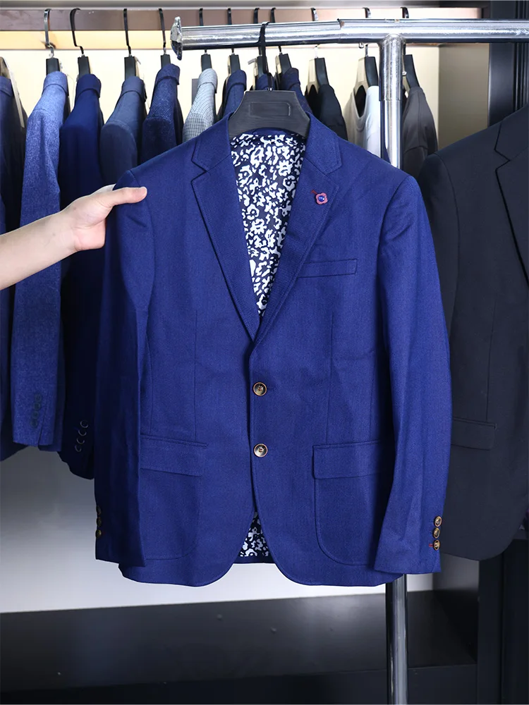 Homesi Spring Autumn Men's Faionable Casual Versatile Formal Suit Jaet Stand Fit Daily Wear Long Sve Two Button
Homesi Spring Autumn Men's Faionable Casual Versatile Formal Suit Jaet Stand Fit Daily Wear Long Sve Two Button