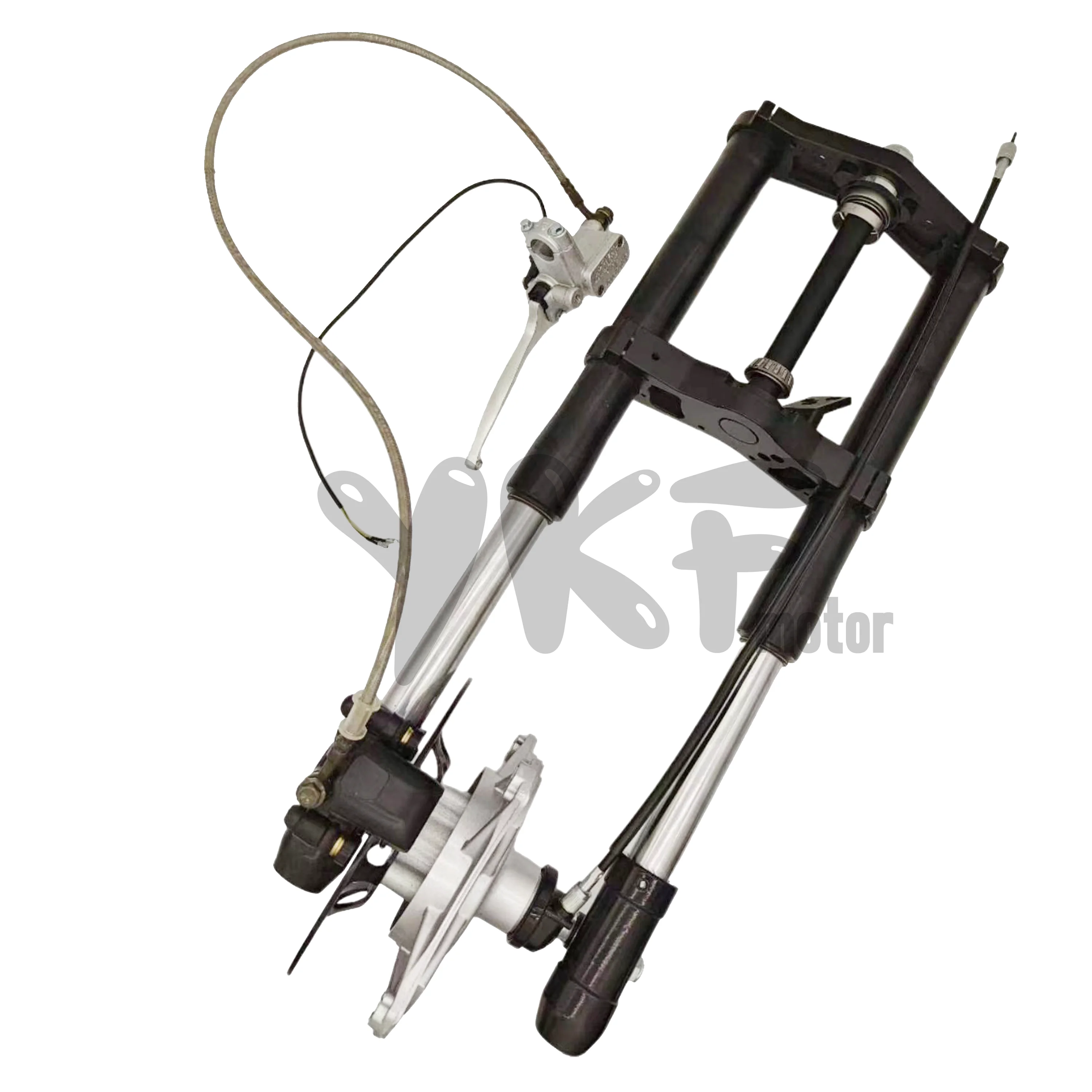 Triple Tree Mount Clamps Front Fork Suspension Set for Front Drum Brakes Dirt Pit Bike CRF50-110cc Mini Motorcycle Front Shock 
Triple Tree Mount Clamps Front Fork Suspension Set for Front Drum Brakes Dirt Pit Bike CRF50-110cc Mini Motorcycle Front Shock