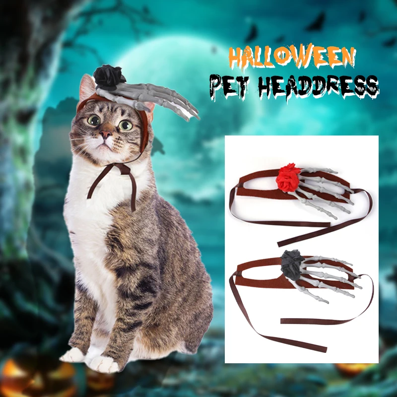 Pet Dog Halloween Funny Bones Hand Headwear Halloween Dog Headpiece Costume Novelty Funny Pet Cat Party Cosplay
Pet Dog Halloween Funny Bones Hand Headwear Halloween Dog Headpiece Costume Novelty Funny Pet Cat Party Cosplay