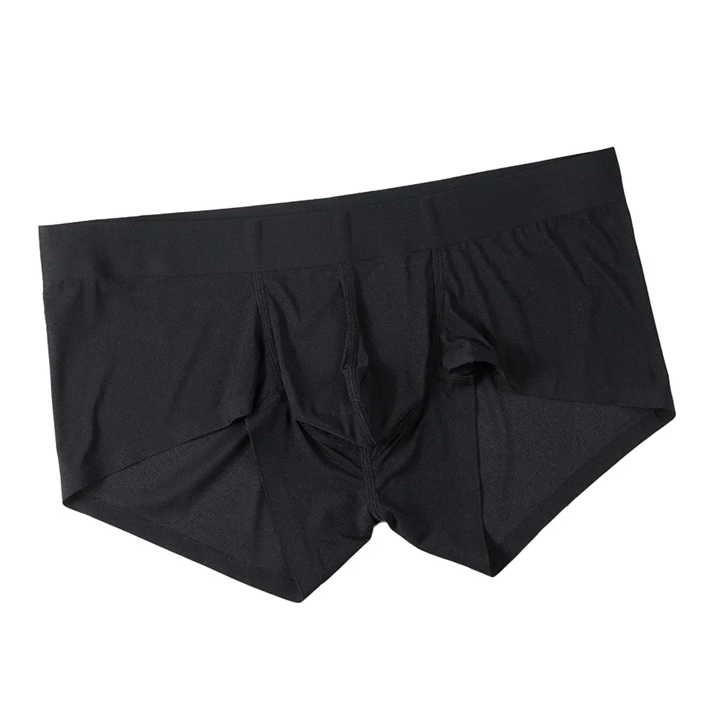 Mens Ice Silk Sheer Boxer Briefs Seamless Stretch Underwear Trunks Shorts Bulge Pouch Panties Hombre Underpants Jockstrap
Mens Ice Silk Sheer Boxer Briefs Seamless Stretch Underwear Trunks Shorts Bulge Pouch Panties Hombre Underpants Jockstrap