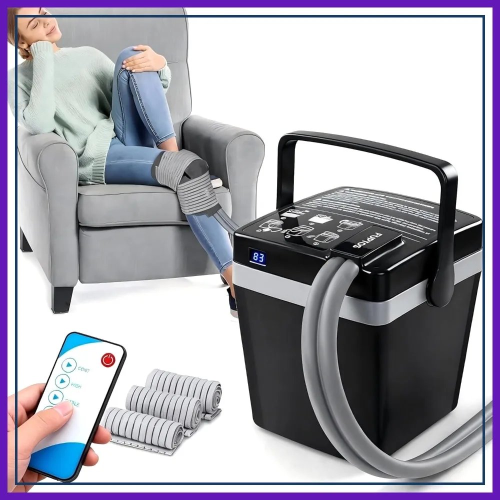 Cold Therapy Machine, Portable Ice Machine for Knee After Surgery with Adjustable Modes & Quiet Pump, for Shoulder Ankle Pain Relief
Cold Therapy Machine, Portable Ice Machine for Knee After Surgery with Adjustable Modes & Quiet Pump, for Shoulder Ankle Pain Relief