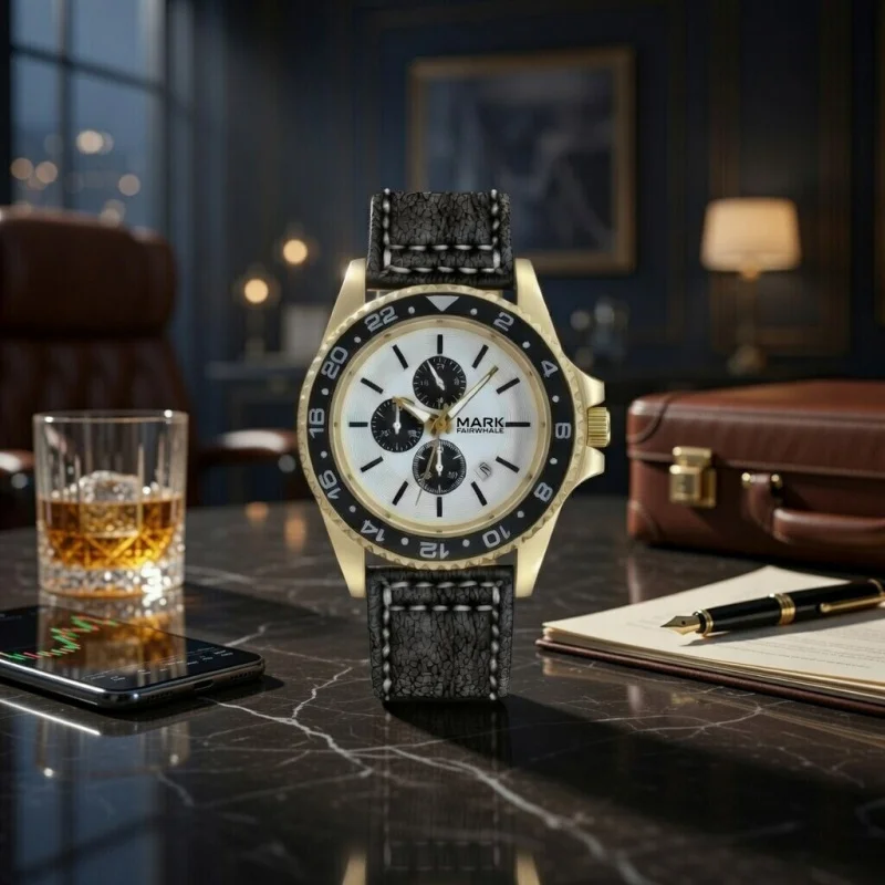 Mark Fairwhale high-end men's watch, multifunctional watch, trendy and fashionable sports and casual men's watch
Mark Fairwhale high-end men's watch, multifunctional watch, trendy and fashionable sports and casual men's watch