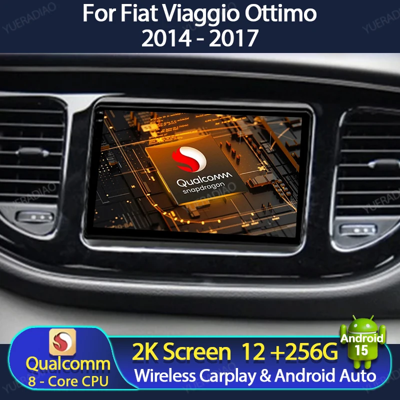Автомобильный радиоприемник Android 15 для Fiat Viaggio Ottimo 2014-2017 головное устройство мультимедийный видеоплеер QLED GPS NAVI BT 4G LTE 5G WIFI 2DIN
Автомобильный радиоприемник Android 15 для Fiat Viaggio Ottimo 2014-2017 головное устройство мультимедийный видеоплеер QLED GPS NAVI BT 4G LTE 5G WIFI 2DIN