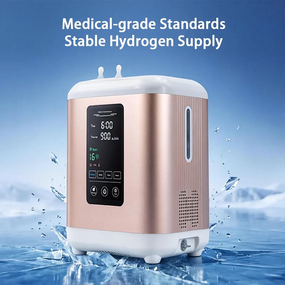600 ml/min Portable Hydrogen Generator Desktop H2 Inhaler for Personal Health & Family Hospital With DuPont N117 Proton Membrane
600 ml/min Portable Hydrogen Generator Desktop H2 Inhaler for Personal Health & Family Hospital With DuPont N117 Proton Membrane