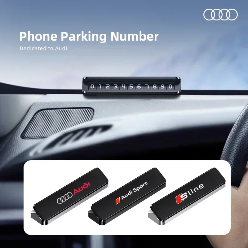 Metal Mobile Phone Temporary Parking Number Plate For Audi A4 A6 A7 RS A5 Q3 Q5 Q7 A8 A3 TT Sline Quattro S3 S4 S5 S6 S7 S8
Metal Mobile Phone Temporary Parking Number Plate For Audi A4 A6 A7 RS A5 Q3 Q5 Q7 A8 A3 TT Sline Quattro S3 S4 S5 S6 S7 S8