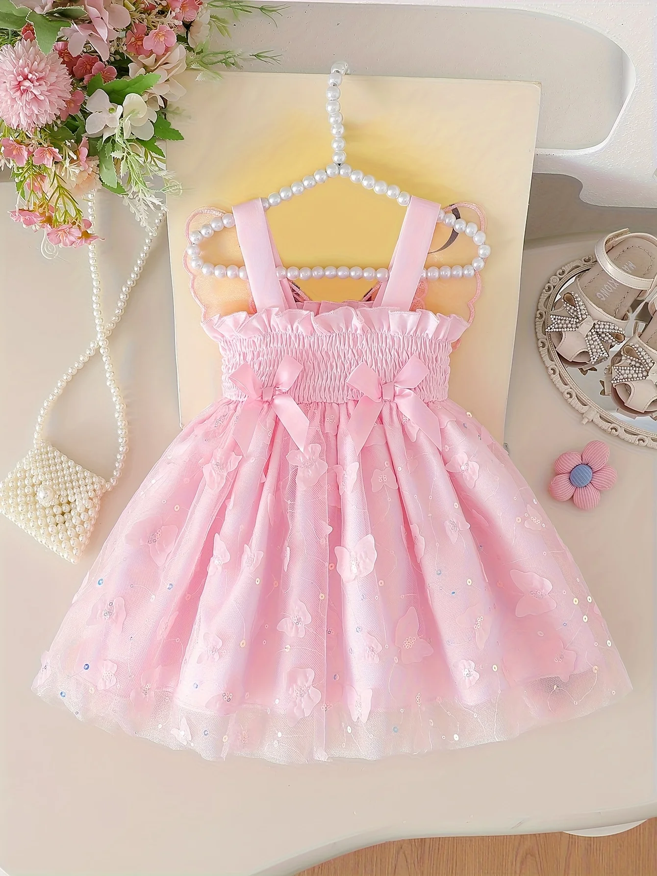 Летнее тюлевое платье принцессы на тонких бретельках для маленьких девочек: мягкое милое для повседневного использования, фотографий, вечеринок и подарков на День святого Валентина/дня рождения
Летнее тюлевое платье принцессы на тонких бретельках для маленьких девочек: мягкое милое для повседневного использования, фотографий, вечеринок и подарков на День святого Валентина/дня рождения