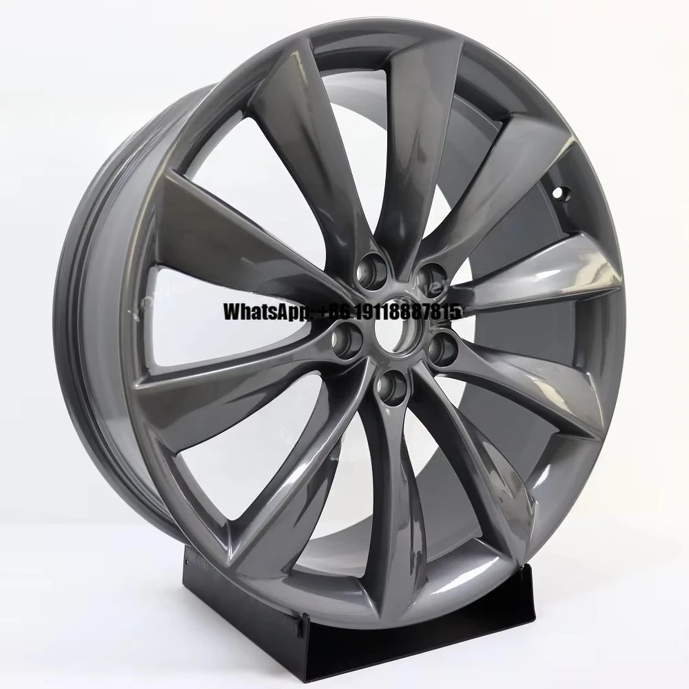 21Inch Turbine 21x8.5 Rim 10 Spoke Car Wheel Rims Wheel Hub for Tesla Model S 6005868-00-E
21Inch Turbine 21x8.5 Rim 10 Spoke Car Wheel Rims Wheel Hub for Tesla Model S 6005868-00-E