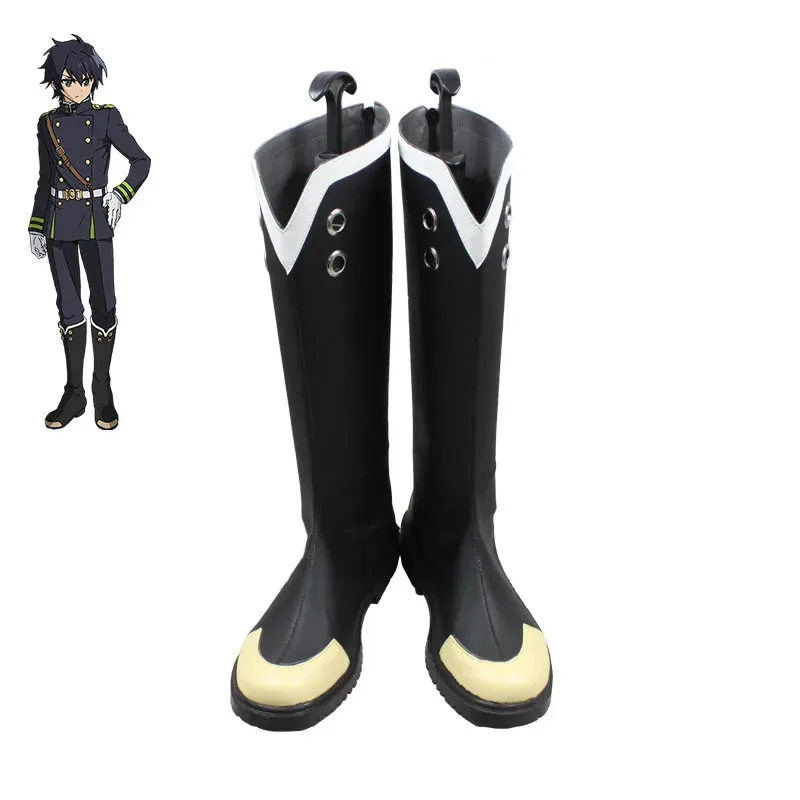 NewOwari no Seraph Of The End Hyakuya Yuichiro Hiiragi Shinoa Anime Customize Cosplay Halloween Party Flat Shoes Boots2025
NewOwari no Seraph Of The End Hyakuya Yuichiro Hiiragi Shinoa Anime Customize Cosplay Halloween Party Flat Shoes Boots2025