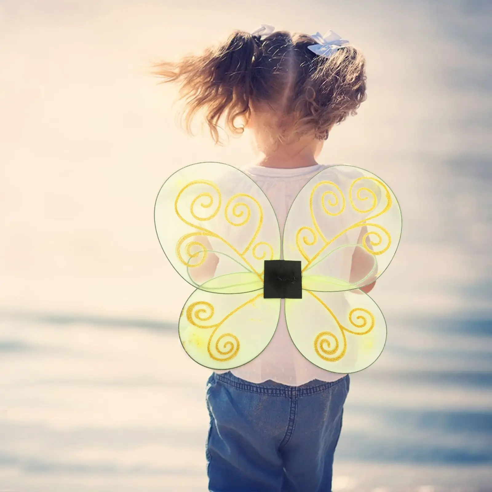 Bee Wings Props for Cosplay Party Supplies Yellow Butterfly Wing Costumes Lightweight Portable Accessories Photo Booth Decor
Bee Wings Props for Cosplay Party Supplies Yellow Butterfly Wing Costumes Lightweight Portable Accessories Photo Booth Decor