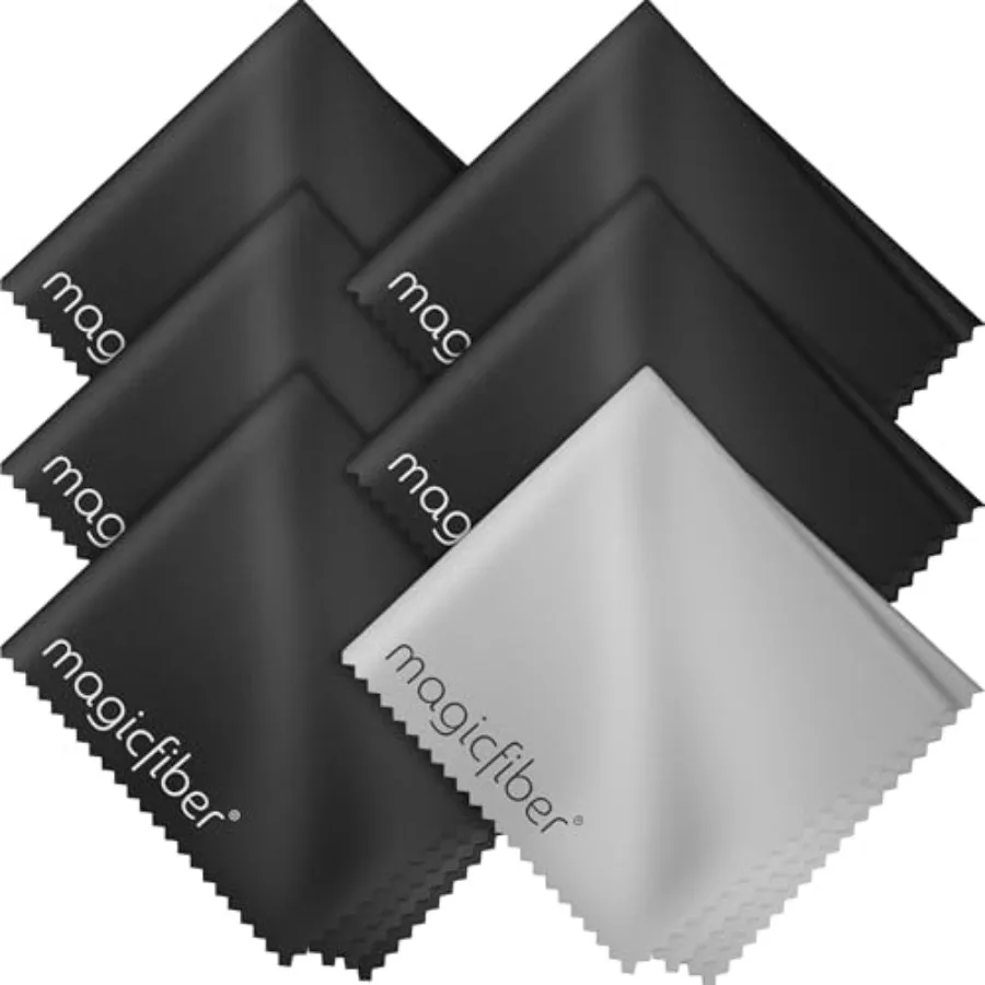 MagicFiber Microfiber Cleaning Cloth, 6 Pack - Premium Cloth for Glasses, Lens, Screens and More
MagicFiber Microfiber Cleaning Cloth, 6 Pack - Premium Cloth for Glasses, Lens, Screens and More