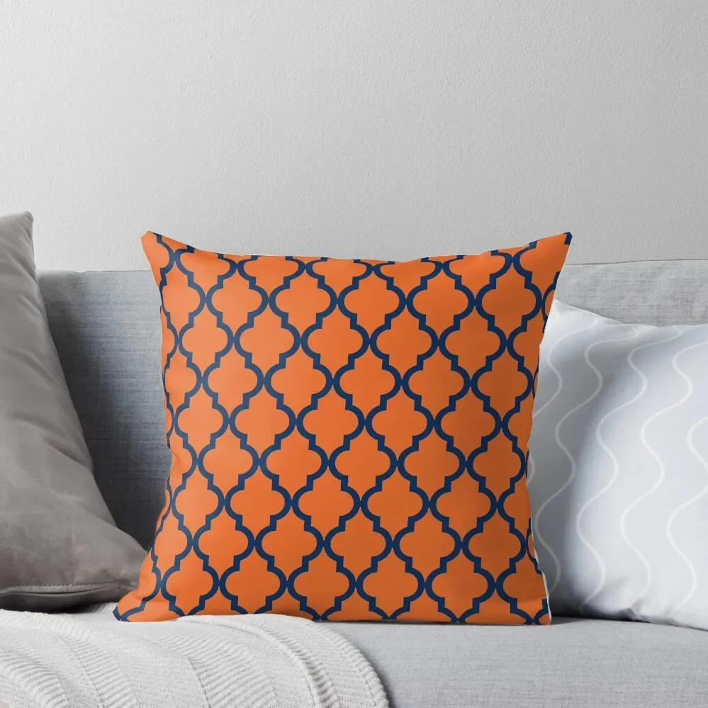 Moroccan Pattern: Orange & Navy Blue Throw Pillow home decor items Christmas Covers For Cushions pillow
Moroccan Pattern: Orange & Navy Blue Throw Pillow home decor items Christmas Covers For Cushions pillow