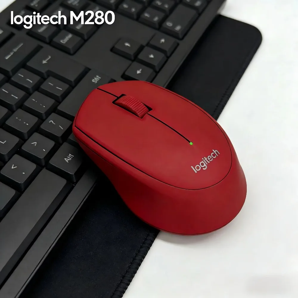Logitech M280 wireless red silent work mouse,+MX3S lightweight and popular, maximizes office efficiency Sweat resistant
Logitech M280 wireless red silent work mouse,+MX3S lightweight and popular, maximizes office efficiency Sweat resistant