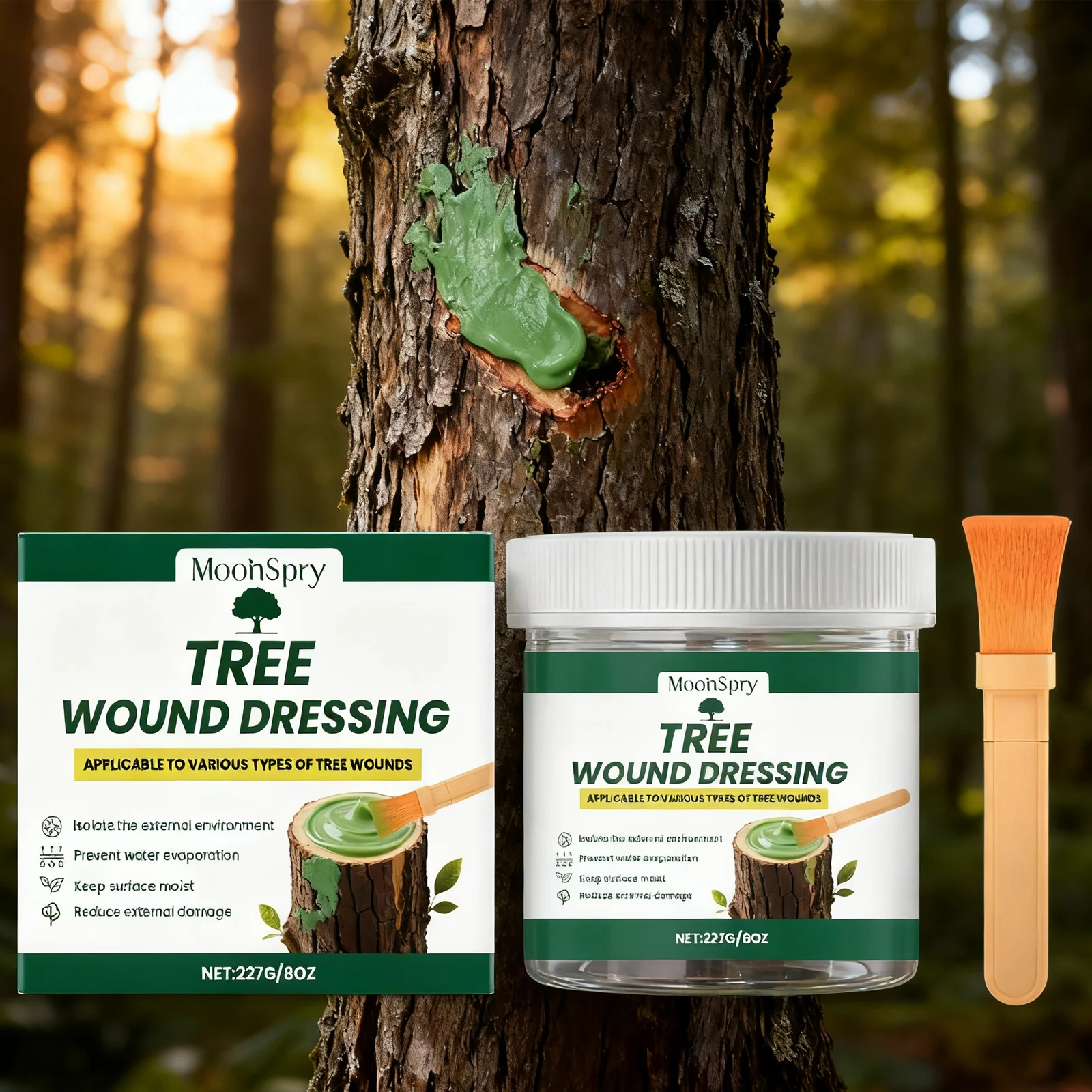 Plant Wound Healing Agent 227g Mild Formula Prevents Harm Insects Resistant To Rainwater Erosion
Plant Wound Healing Agent 227g Mild Formula Prevents Harm Insects Resistant To Rainwater Erosion