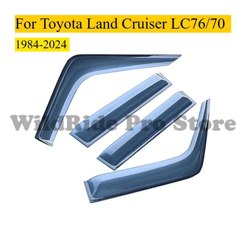 Комплект прочных ветровиков для окон Toyota Land Cruiser LC76/70 (1984-2024) с OEM-совместимостью, шумопоглощающие
Комплект прочных ветровиков для окон Toyota Land Cruiser LC76/70 (1984-2024) с OEM-совместимостью, шумопоглощающие