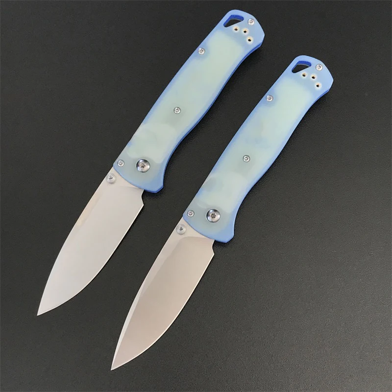 G10 Handle BM 535 Bugout Folding Knife Outdoor Camping Self Defense Portable Pocket Knives
G10 Handle BM 535 Bugout Folding Knife Outdoor Camping Self Defense Portable Pocket Knives