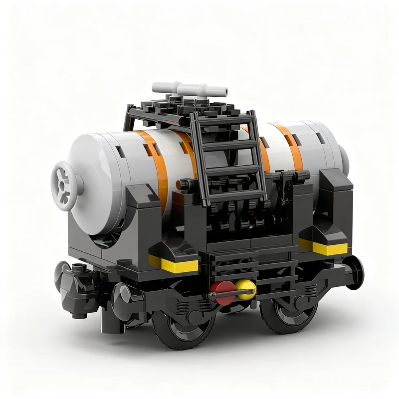 120PCS MOC City Train Small Tanker Car Model DIY Creative Ideas Technical Child Toy Assembly Puzzle Gift Birthday Custom Kids
120PCS MOC City Train Small Tanker Car Model DIY Creative Ideas Technical Child Toy Assembly Puzzle Gift Birthday Custom Kids