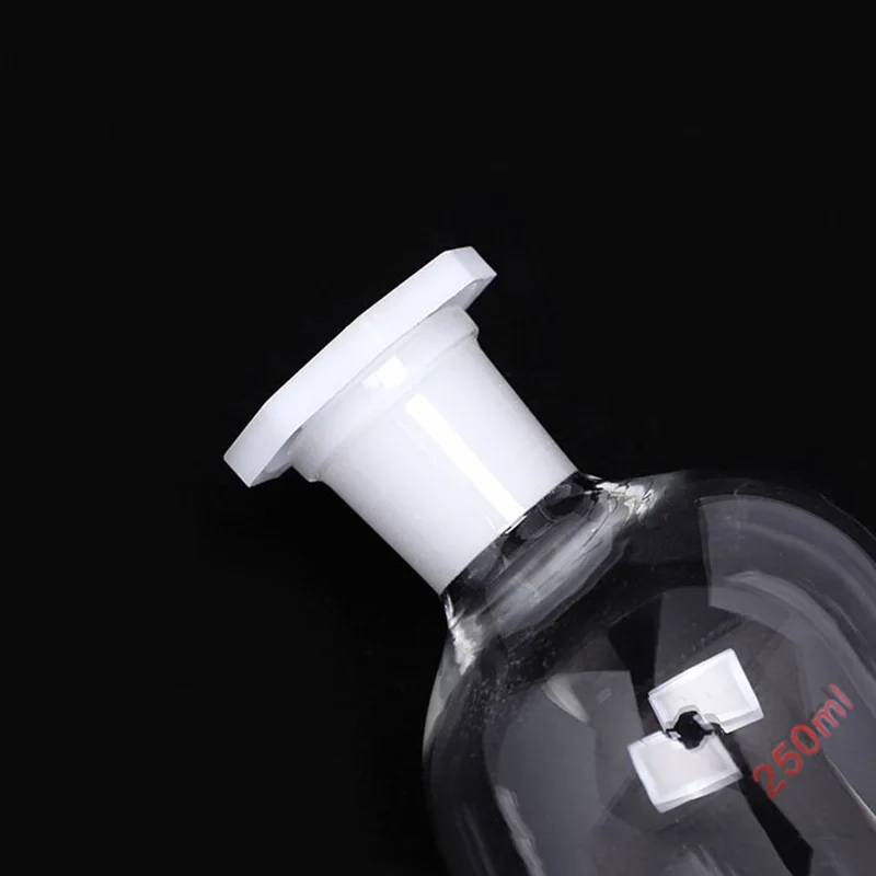 PTFE Stopcock Borosilicate Glass Separating Funnels Pear 500ml/Conical Heavy Wall Lab Kit JVLAB
PTFE Stopcock Borosilicate Glass Separating Funnels Pear 500ml/Conical Heavy Wall Lab Kit JVLAB