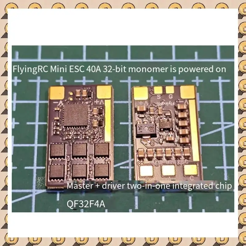 A003 AM32 ESC 40A 32-битный электронный регулятор скорости 6-30 В, поддержка 2-6S, запуск синусоидальной волны для FPV дрона и радиоуправляемого автомобиля
A003 AM32 ESC 40A 32-битный электронный регулятор скорости 6-30 В, поддержка 2-6S, запуск синусоидальной волны для FPV дрона и радиоуправляемого автомобиля