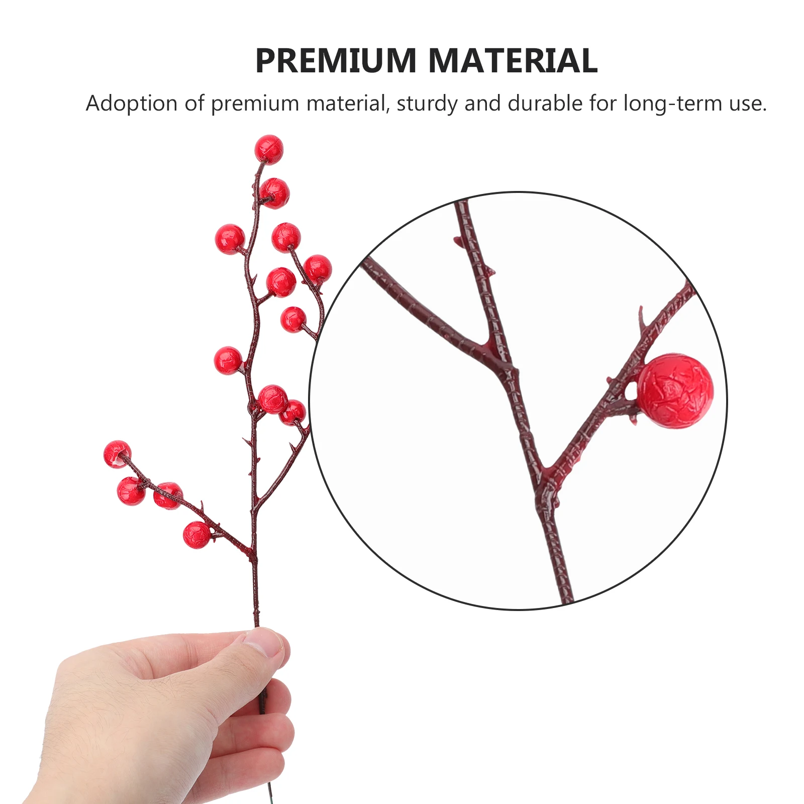10pcs Artificial Stem Xmas Decor Flower Adornment Fake Flower Branch Red Diy Decoration Home Wedding Party Garden Table Decor
10pcs Artificial Stem Xmas Decor Flower Adornment Fake Flower Branch Red Diy Decoration Home Wedding Party Garden Table Decor
