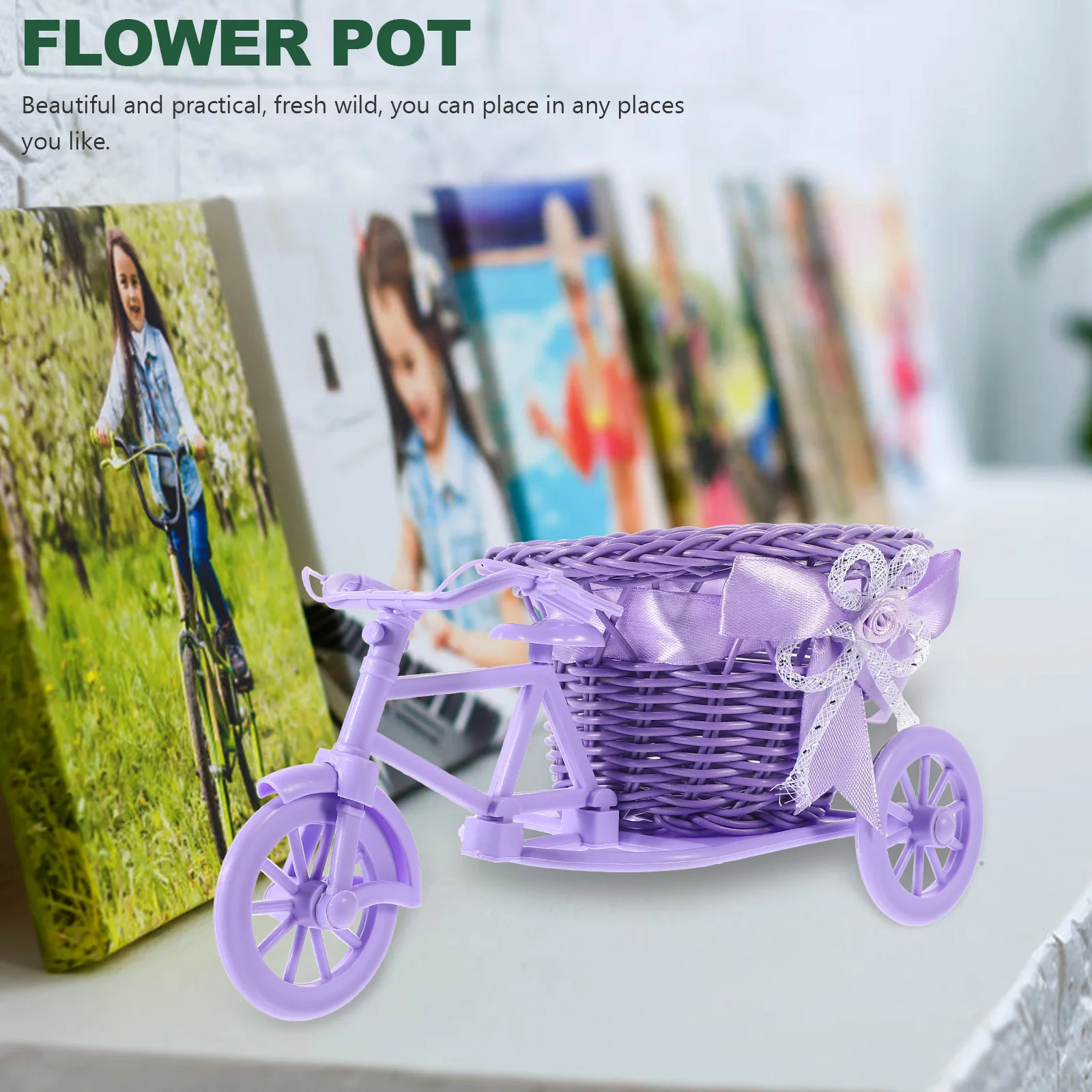 Rattan Wicker Flower Basket Bike Shaped Design Holds Faux Plants Keys Cosmetics Indoor Outdoor Wall Decor | Garden Vase
Rattan Wicker Flower Basket Bike Shaped Design Holds Faux Plants Keys Cosmetics Indoor Outdoor Wall Decor | Garden Vase