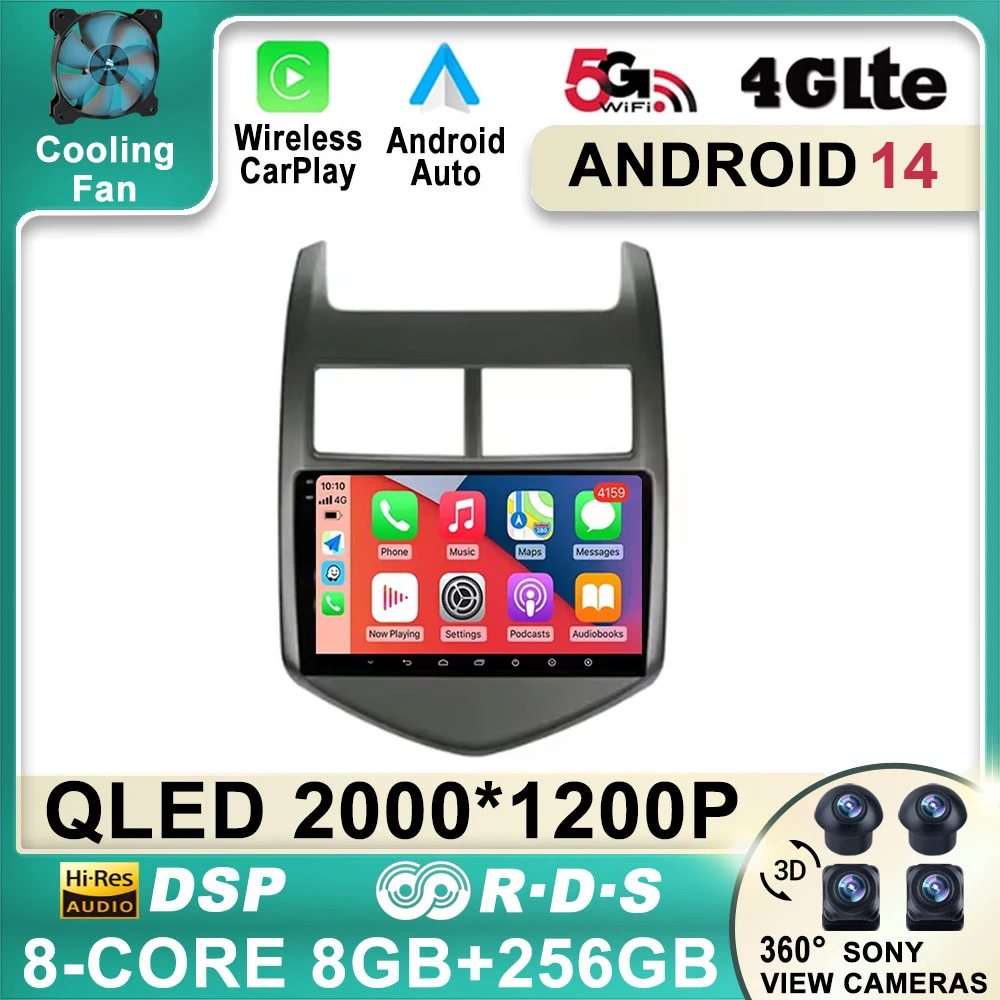 Android 14.0 Car Radio for Chevrolet Aveo 2 Sonic T300 2011 2012 2013 2014 2015 Multimedia Naviagtion GPS Carplay Auto Head Unit
Android 14.0 Car Radio for Chevrolet Aveo 2 Sonic T300 2011 2012 2013 2014 2015 Multimedia Naviagtion GPS Carplay Auto Head Unit
