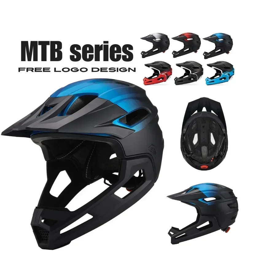Gradient Color Bike Helmet for Adults Full Face MTB Cycling Helmet Shockproof Ventilated Design Road Mountain Biking Safety Gear
Gradient Color Bike Helmet for Adults Full Face MTB Cycling Helmet Shockproof Ventilated Design Road Mountain Biking Safety Gear