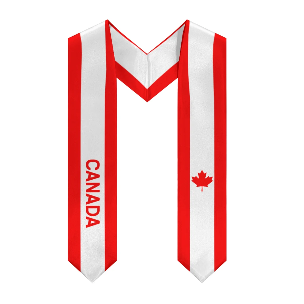More design Graduation shawl Canada & United States Flag Stole Sash Honor Study Aboard International Students
More design Graduation shawl Canada & United States Flag Stole Sash Honor Study Aboard International Students