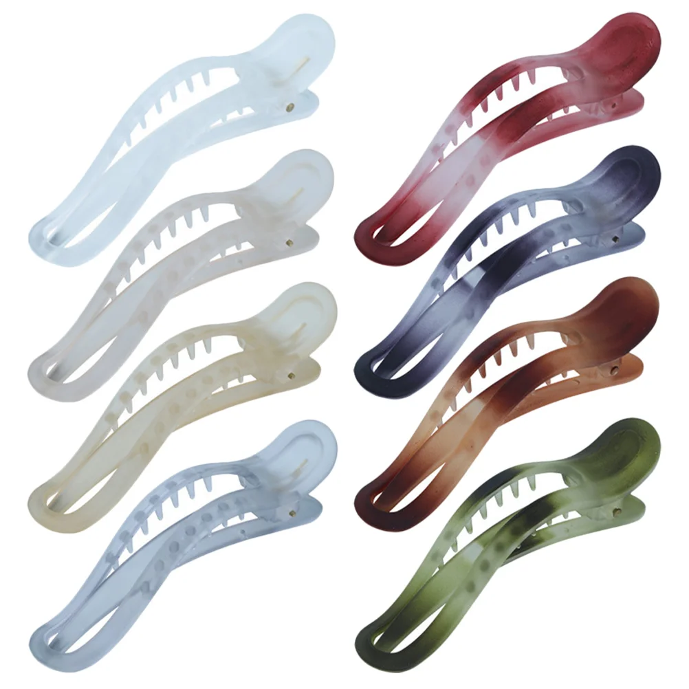 8Pcs Frosted Duckbill Claw Clips Accessories for Women Teens Jaw Clips Thick Thin Hair Stylish Acrylic Barrettes Hair Styling
8Pcs Frosted Duckbill Claw Clips Accessories for Women Teens Jaw Clips Thick Thin Hair Stylish Acrylic Barrettes Hair Styling