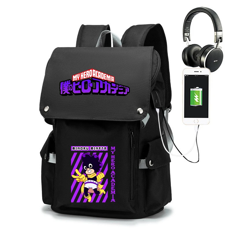 My Hero Academia Minoru Mineta Print Student Backpack Large Capacity Casual Daypack for Boys Girls School Travel
My Hero Academia Minoru Mineta Print Student Backpack Large Capacity Casual Daypack for Boys Girls School Travel