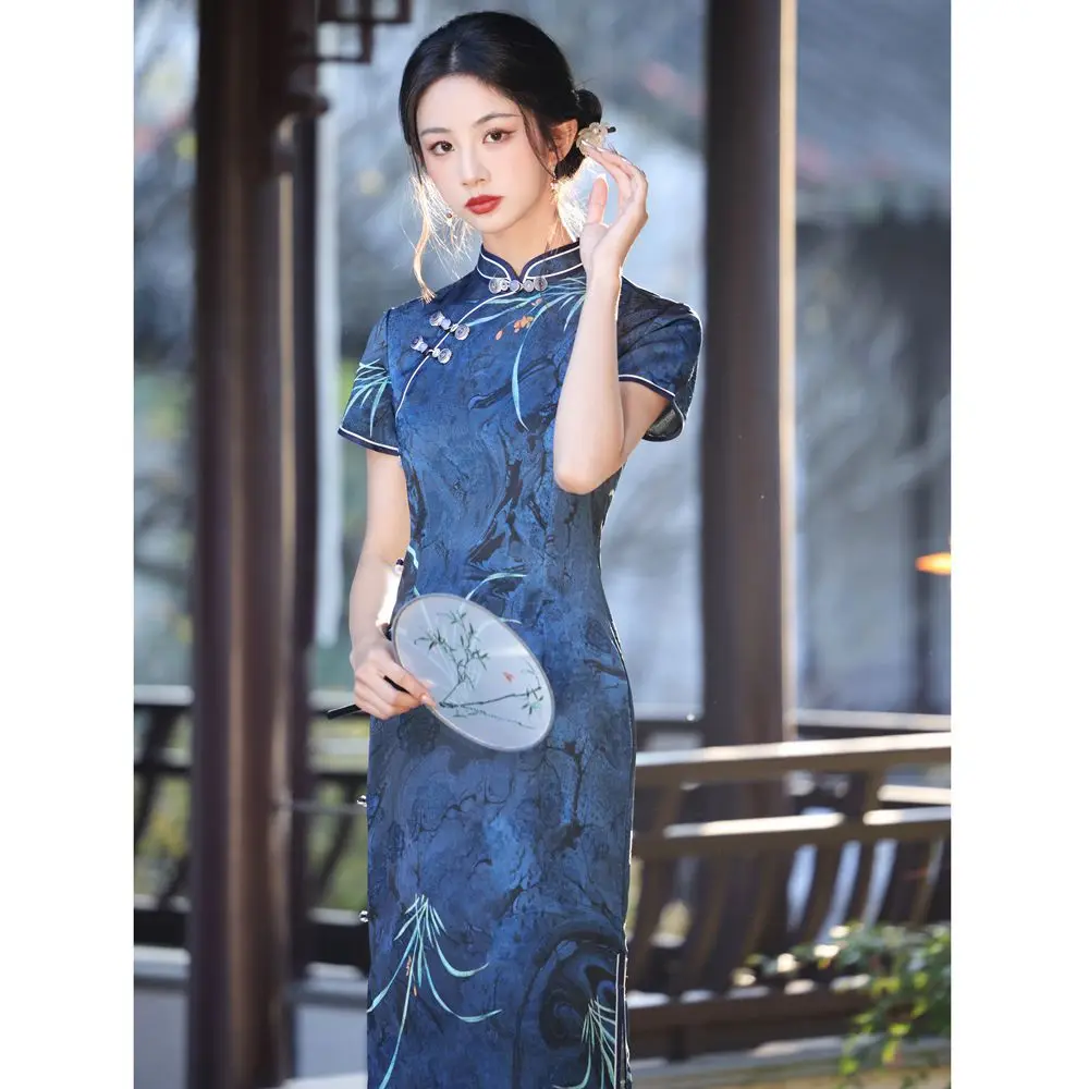 Yourqipao High-end Retro Chinese Cheongsam Evening Dress Long Qipao Women Gowns 2026
Yourqipao High-end Retro Chinese Cheongsam Evening Dress Long Qipao Women Gowns 2026