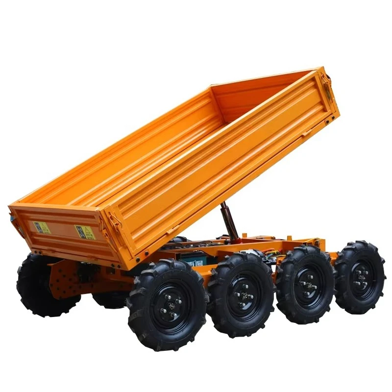 4WD 8 Wheel Drive 500 1000 kg Orchard Remote Control All Terrain Transport Climbing Vehicle Trailer Carrier Trolley
4WD 8 Wheel Drive 500 1000 kg Orchard Remote Control All Terrain Transport Climbing Vehicle Trailer Carrier Trolley