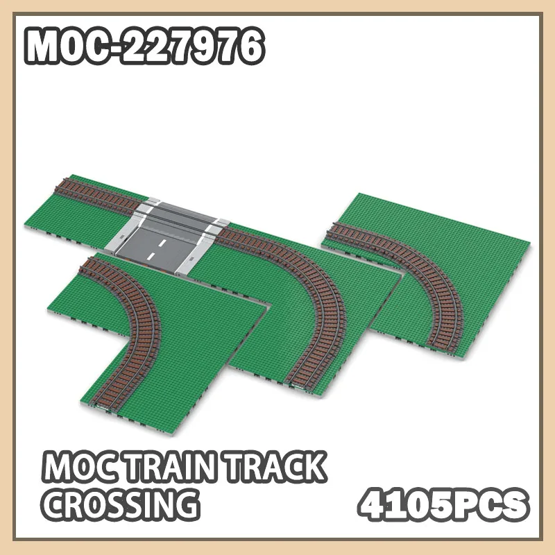 MOC-227976 Street View Building Train Cave City Train Track Railings Accessories Small Particle DIY Model Brick Education Boys
MOC-227976 Street View Building Train Cave City Train Track Railings Accessories Small Particle DIY Model Brick Education Boys