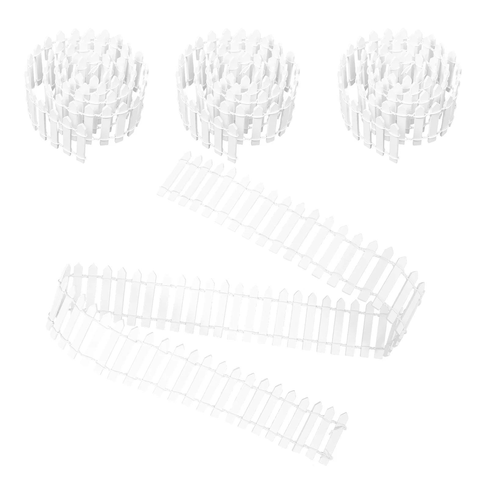 4Pcs Garden Fence Miniature White Plastic Picket Fence for Fairy Garden Bonsai Plant Pot Border Fencing Decor Outdoor
4Pcs Garden Fence Miniature White Plastic Picket Fence for Fairy Garden Bonsai Plant Pot Border Fencing Decor Outdoor
