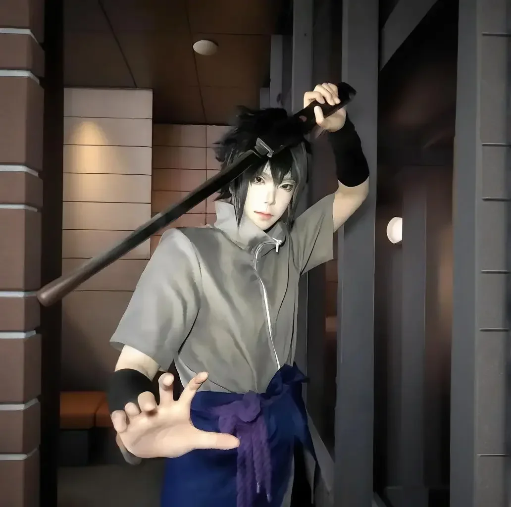 2026 Uchiha Sasuke Cosplay Costume Set - Anime Hokage Shippuden Third Generation Gray Top Suit Wig for Halloween
2026 Uchiha Sasuke Cosplay Costume Set - Anime Hokage Shippuden Third Generation Gray Top Suit Wig for Halloween