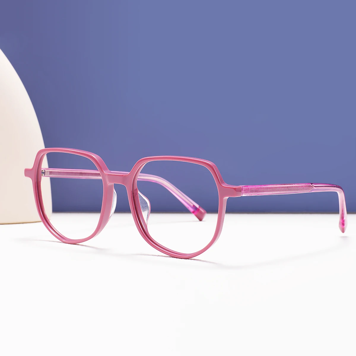 Geometric Large Full Rim Spectacle Square Acetate Fashion Women Stylish Transparent Glasses Frame For Prescription Lens
Geometric Large Full Rim Spectacle Square Acetate Fashion Women Stylish Transparent Glasses Frame For Prescription Lens