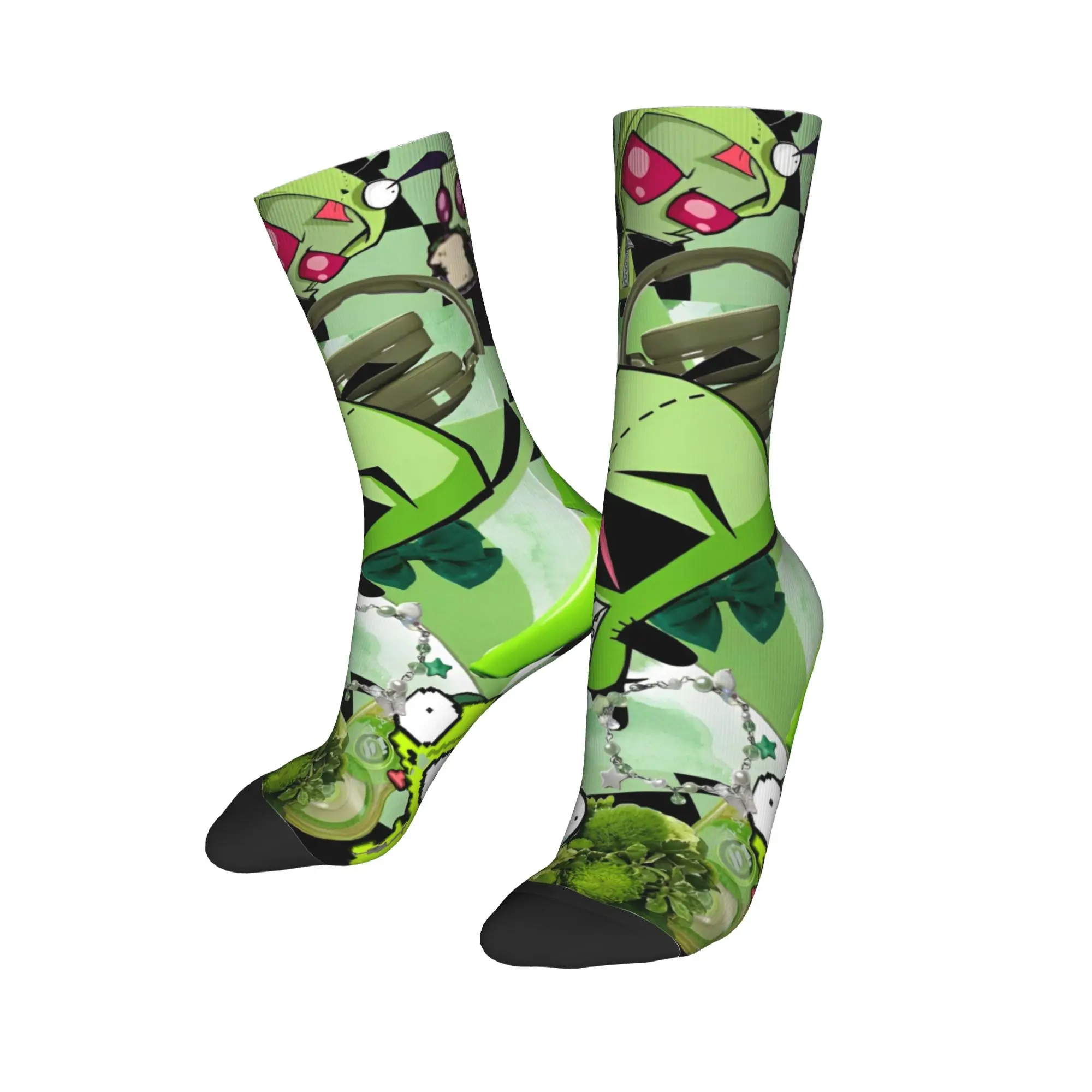 Autumn Winter Funny Unisex Cartoon Invaders Zims Socks Sweat Absorbing Middle Tube Socks,
Autumn Winter Funny Unisex Cartoon Invaders Zims Socks Sweat Absorbing Middle Tube Socks,