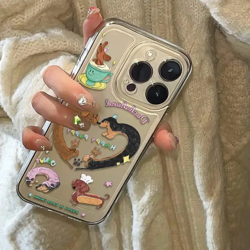 Cute Cartoon Dachshund Phone Case For Samsung Galaxy S25 S24 S22 S23 Ultra Plus Soft Cover S22+ S23+ S24+ S25+ Shell Fundas
Cute Cartoon Dachshund Phone Case For Samsung Galaxy S25 S24 S22 S23 Ultra Plus Soft Cover S22+ S23+ S24+ S25+ Shell Fundas