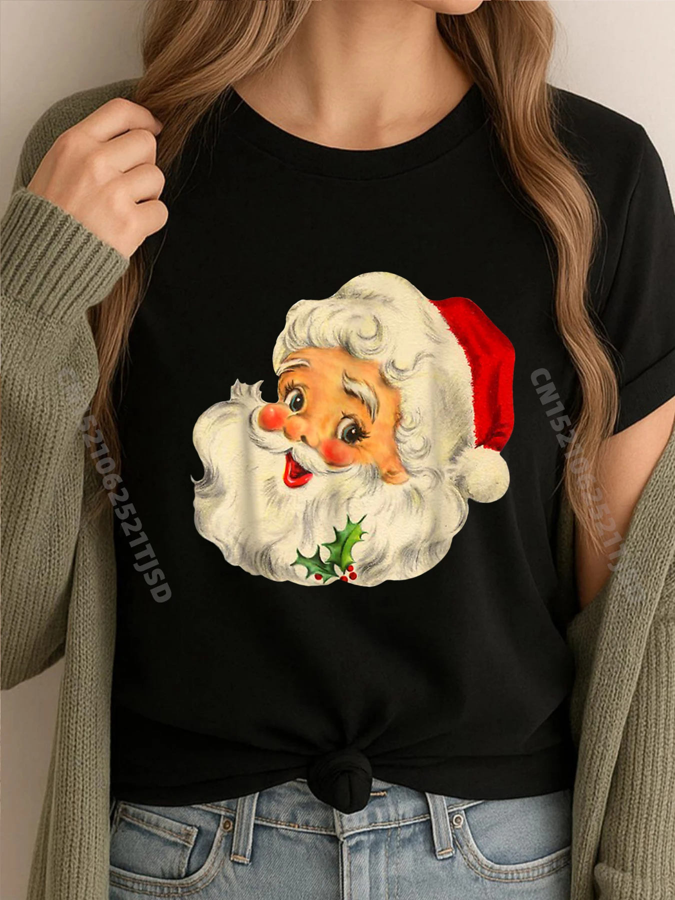 Retro Santa Claus Christmas Face Old Xmas Santa Grahpic Tee Shirt Women Tops Cinco de Mayo
Retro Santa Claus Christmas Face Old Xmas Santa Grahpic Tee Shirt Women Tops Cinco de Mayo