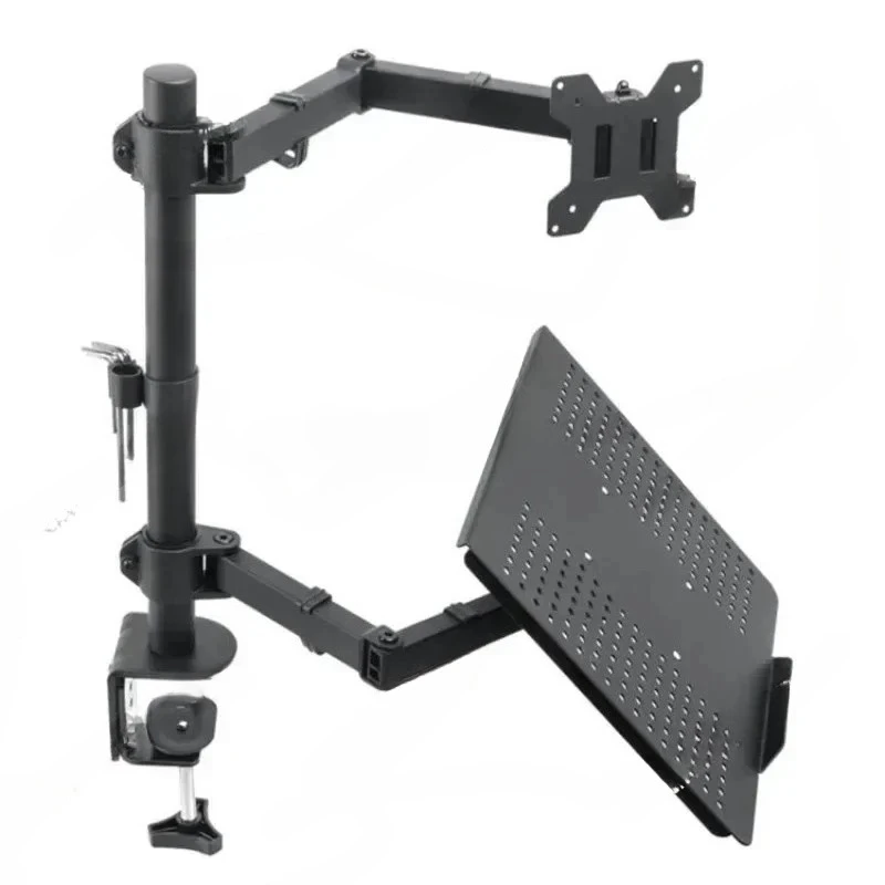 Desktop Cold-rolled Steel Laptop LCD Display Bracket with Adjustable Rotating Dual Arm Mechanical Installation Bracket
Desktop Cold-rolled Steel Laptop LCD Display Bracket with Adjustable Rotating Dual Arm Mechanical Installation Bracket