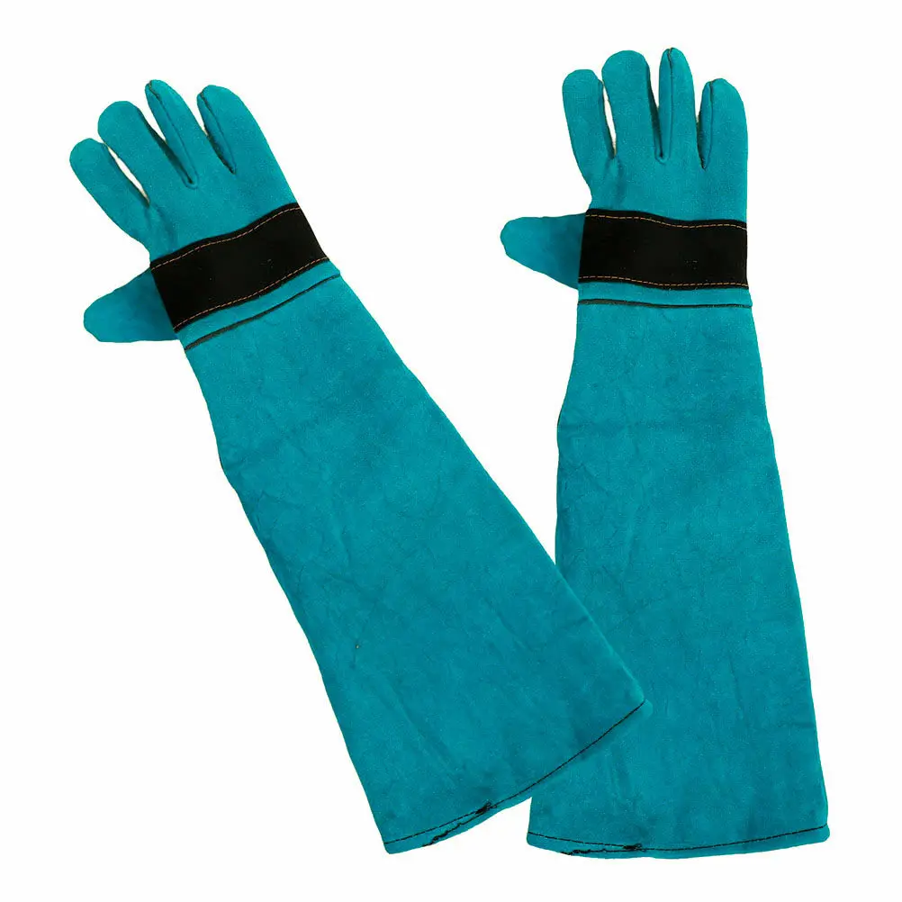 1Pair Dog Cat Bite Resistant Gloves Fake Feeding Protection Pet Handling Scratch Guard Long Sleeve Blue
1Pair Dog Cat Bite Resistant Gloves Fake Feeding Protection Pet Handling Scratch Guard Long Sleeve Blue