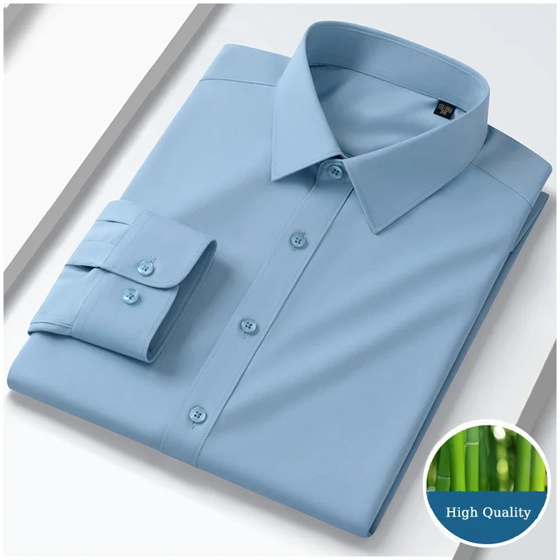 BROWON Brand 2025 Spring Luxury Dress Shirts Men Turn Down Collar Anti-wrinkle Casual Long Shirts Man Working Clothes
BROWON Brand 2025 Spring Luxury Dress Shirts Men Turn Down Collar Anti-wrinkle Casual Long Shirts Man Working Clothes