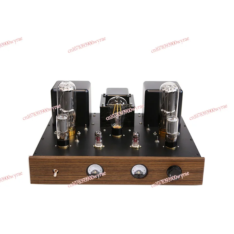 805A Gallbladder 45WX2 High Power Class A Single ended Electronic Tube Amplifier with VU Header Solid Wood Panel Iron Case
805A Gallbladder 45WX2 High Power Class A Single ended Electronic Tube Amplifier with VU Header Solid Wood Panel Iron Case